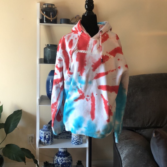 CRIMINAL DAMAGE tie dye hoodie size medium - Picture 16 of 16
